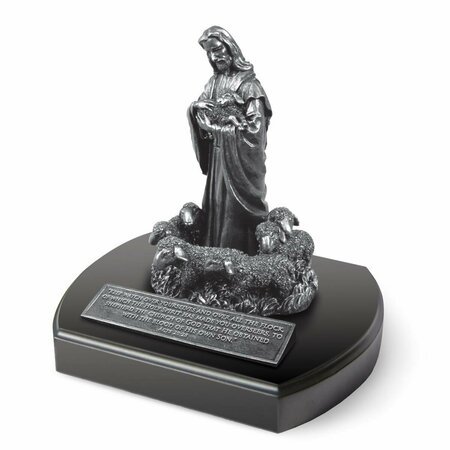 DICKSONS Unisex Moments of Faith Good Shepherd Sculpture, Bronze - One Size 20120